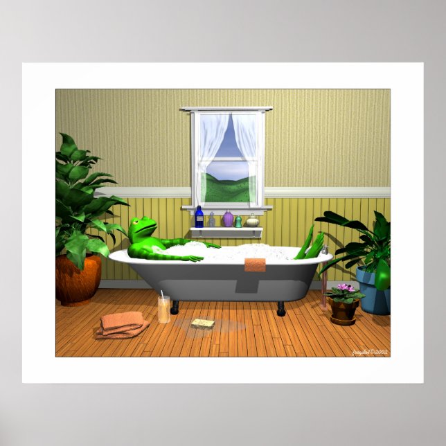 Poster Le Bain (Devant)