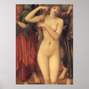 Poster Le bain de Vénus par Sir Edward Coley Burne-Jones