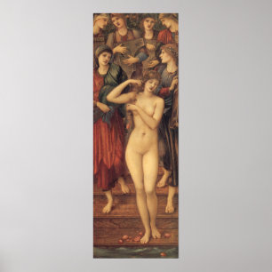 Poster Le bain de Vénus par Sir Edward Coley Burne-Jones