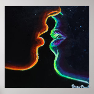 Poster Le baiser