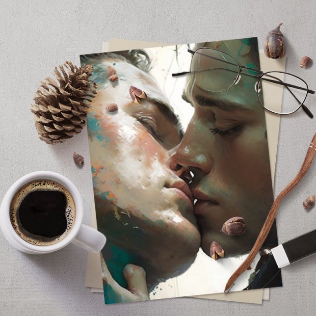 Poster Le baiser des amoureux (Créateur téléchargé)