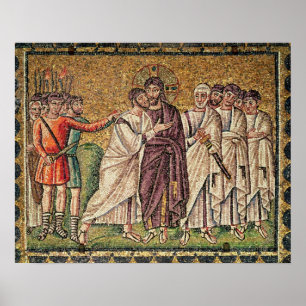 Poster Le baiser des judas, scènes de la vie du Christ
