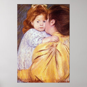 Poster Le baiser maternel de Mary Stevenson Cassatt