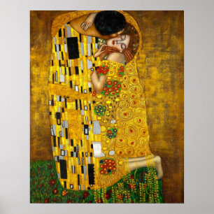 Poster Le Baiser par Gustav Klimt
