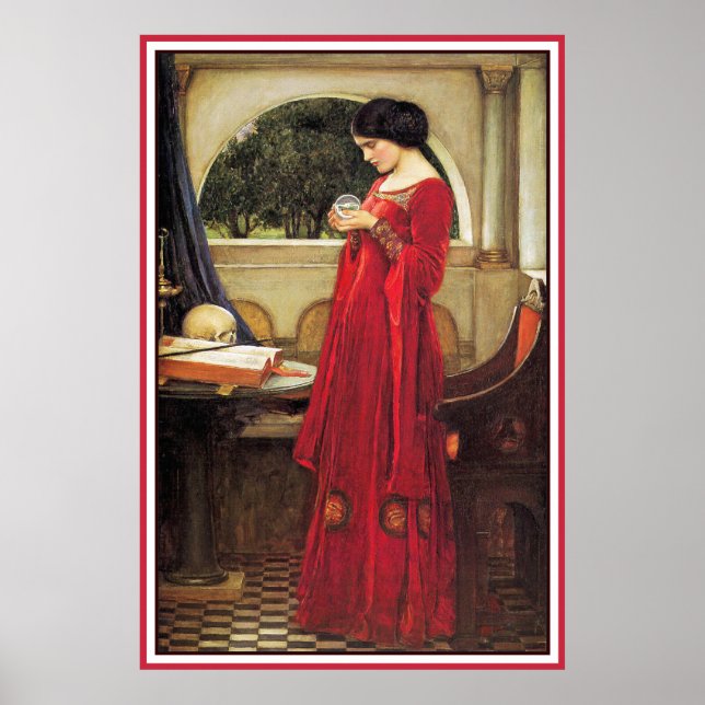 Poster Le bal de cristal de John Waterhouse (Devant)