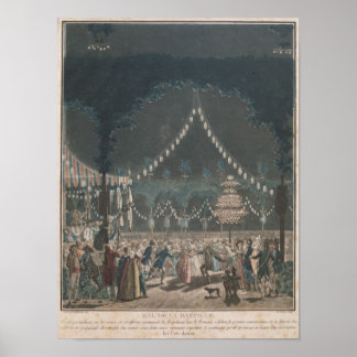 Poster Le bal de la Bastille