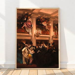 Poster Le bal de l'opéra, Giraud