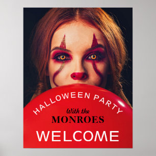 Poster Le ballon du diable, Bienvenue à Halloween