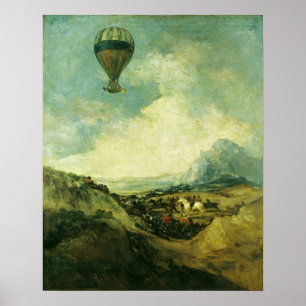 Poster Le ballon ou, l'arôme du Montgolfier