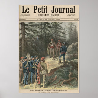 Poster Le Bandit corse Jacques Bellacoscia