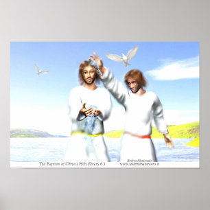 Poster Le baptême du Christ
