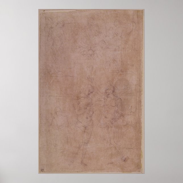 Poster Le baptême du Christ (Devant)