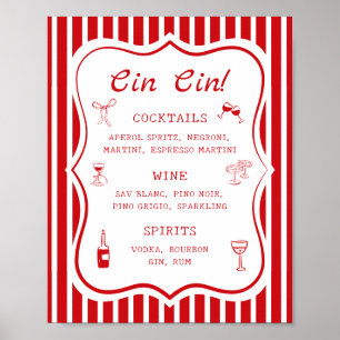 Poster Le Bar de la Fête de Fiançailles That's Amore