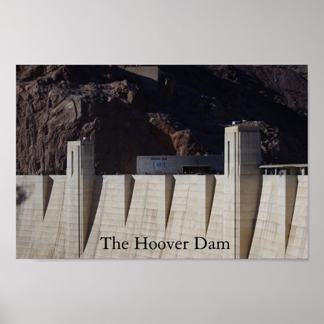 Poster Le barrage Hoover (Devant)