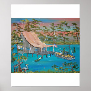 POSTER LE BAYOU DE LA GUEULE