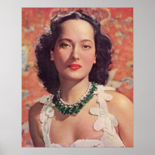 Poster le beau Merle Oberon
