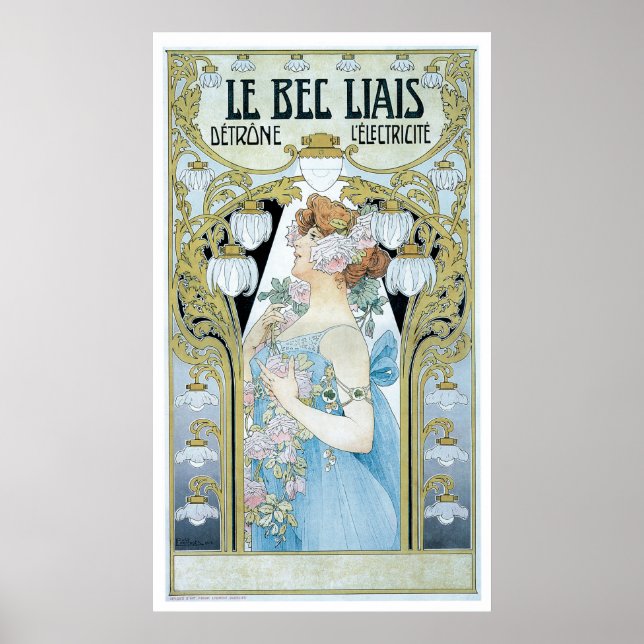 Poster Le Bec Liais Dethrone l'Ectricite (Devant)