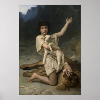 Poster Le berger David Triumphant