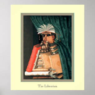 Poster Le bibliothécaire