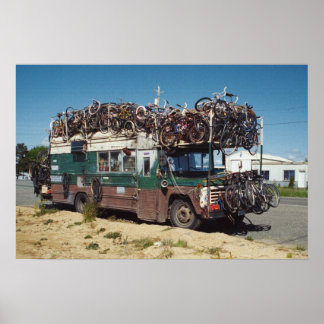 Poster Le Bicycle Bus