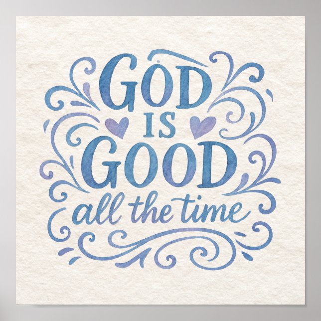 Poster Le bien Whimsical est une bonne typographie (Devant)