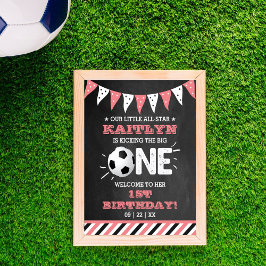 Poster Le Big One | Football 1er anniversaire Bienvenue