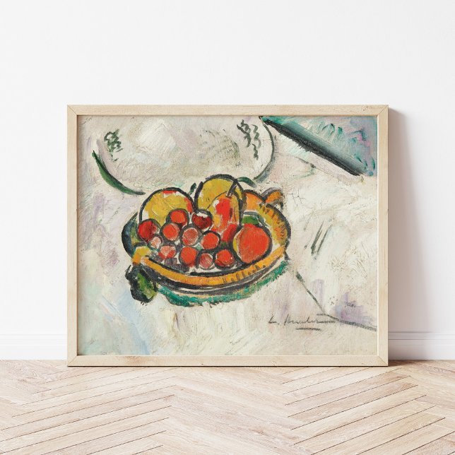Poster Le bol de fruits | George Leslie Hunter (Créateur téléchargé)