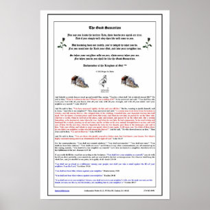 Poster Le bon samaritain