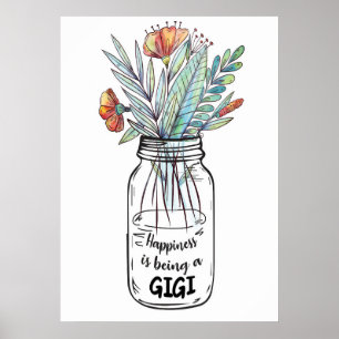 Poster Le Bonheur Des Femmes D'Art Est Un GiGi
