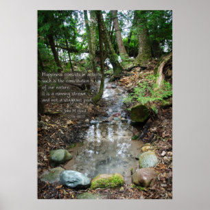 Poster Le bonheur est une activité