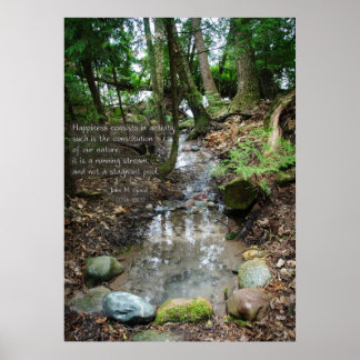 Poster Le bonheur est une activité