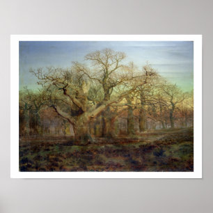 Poster Le bord de la forêt de Sherwood, 1878
