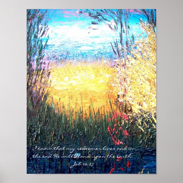 Poster Le bord de l'eau (Devant)