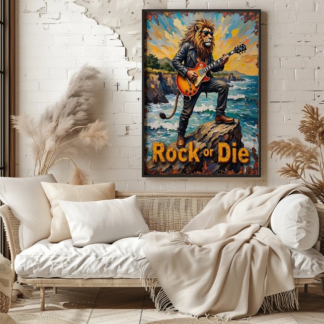 Poster Le bord de l'océan : l'hymne du lion (Créateur téléchargé)