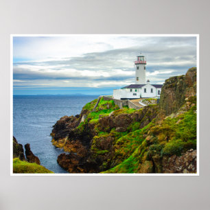 Poster Le « bord du monde » au phare de Fanad Head