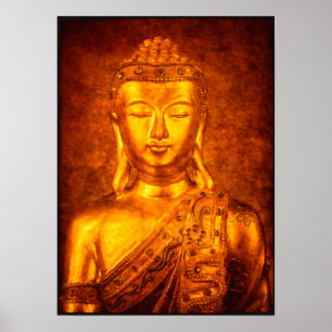 Poster Le Bouddha d'or