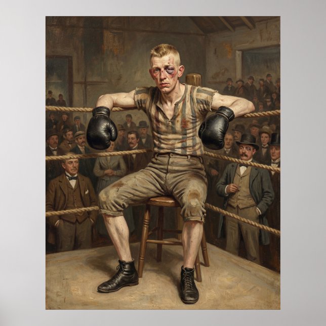 Poster Le Boxeur (Devant)