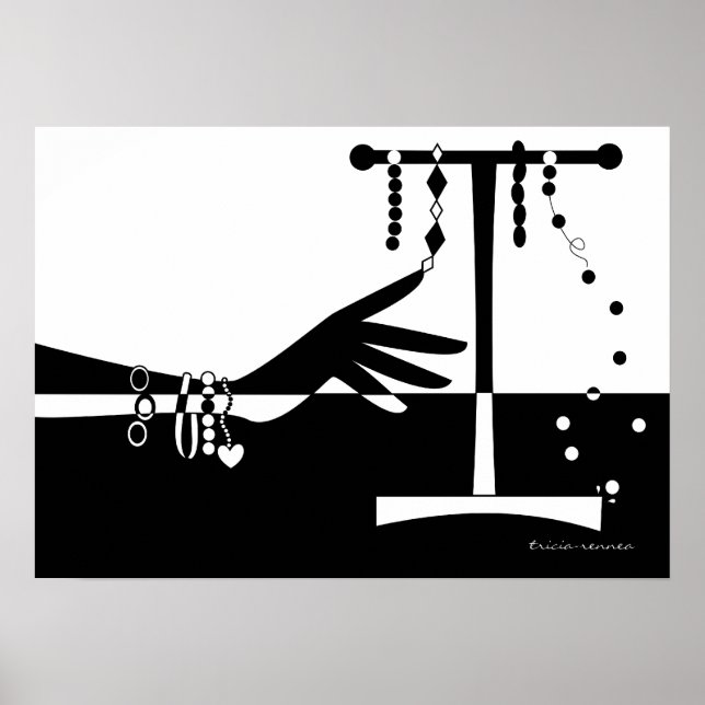 Poster Le bracelet s'échappe (Devant)