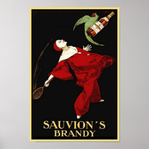Poster Le brandy de Sauvion