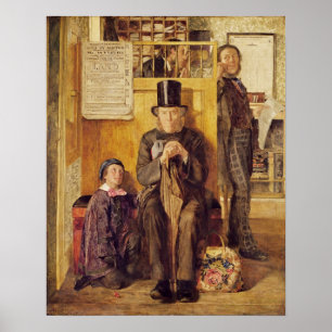 Poster Le bureau de l'avocat-conseil, 1857