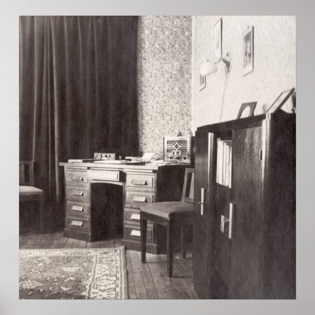 Poster Le bureau, Paris 1936 (Devant)