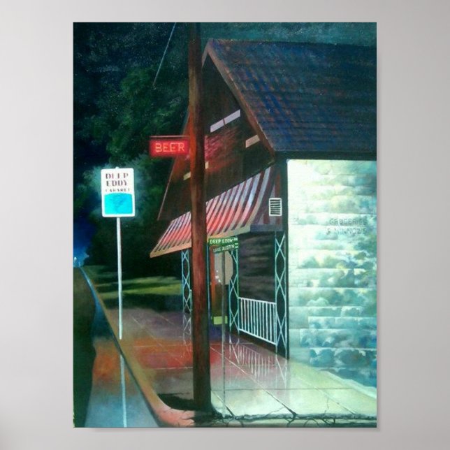 Poster Le cabaret de Michael Sabatini, Deep Eddy's, à imp (Devant)