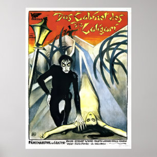 Poster Le Cabinet du Dr Caligari 1920 Restauré