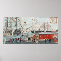 Le cadeau du commodore Perry d'un chemin de fer