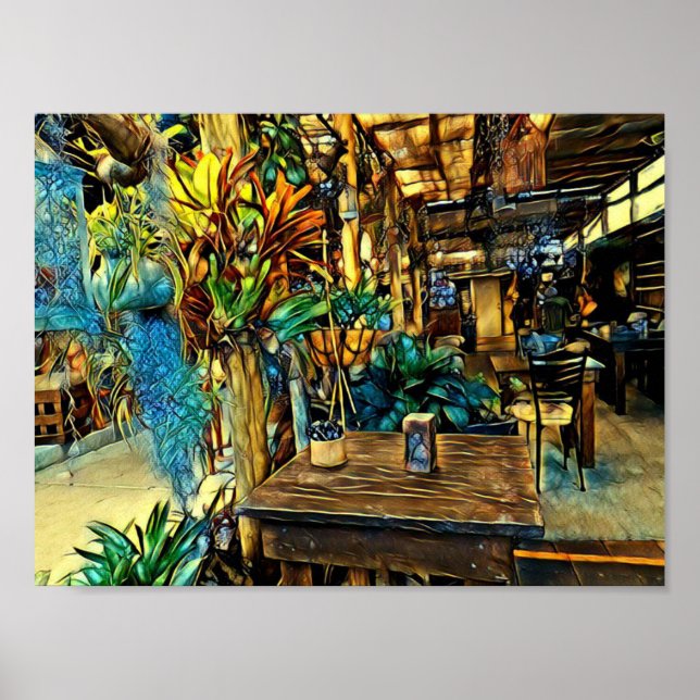 Poster Le Café (Devant)