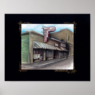 Poster le café de mary-ann