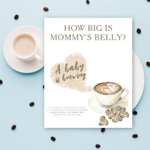 Poster Le café est en train d’infuser. Quelle taille a le