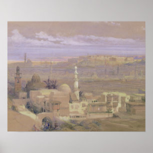 Poster Le Caire de la porte de Citoyenneté, en regardant 