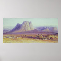 Le Camel Train, Condessi, Mont Sinaï, 1848