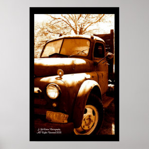 Poster Le camion du grand-papa